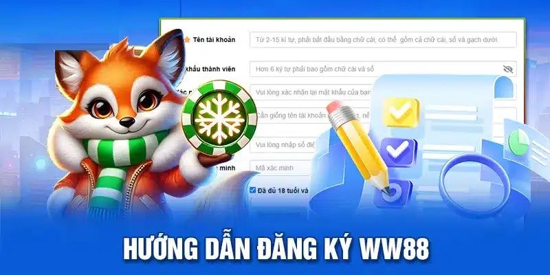 Chỉ dẫn nhanh các thao tác đăng ký trên WW88