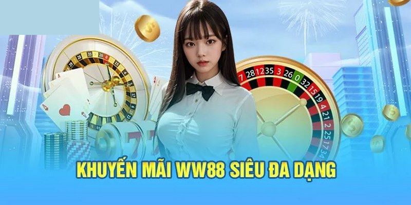 Danh sách các khuyến mãi WW88 hot hit nhất hiện nay